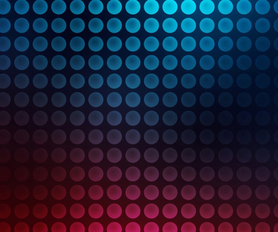 Das Blue Pink Dots Wallpaper 960x800