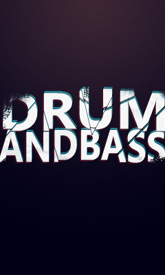 Das Drum-n-Bass Wallpaper 240x400