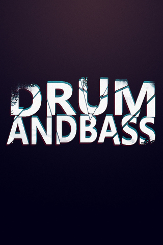 Das Drum-n-Bass Wallpaper 320x480