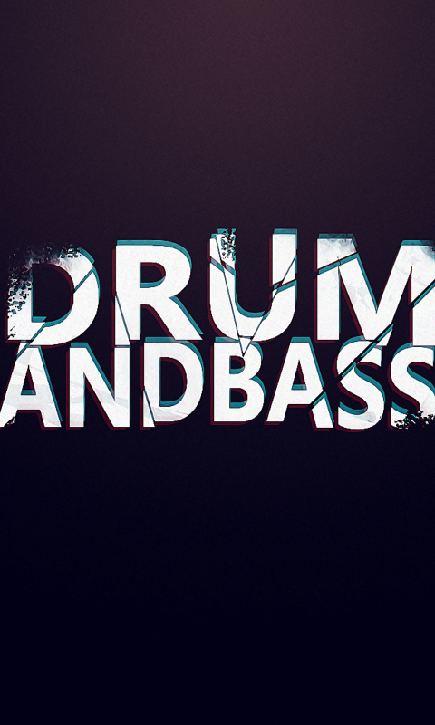 Das Drum-n-Bass Wallpaper 480x800