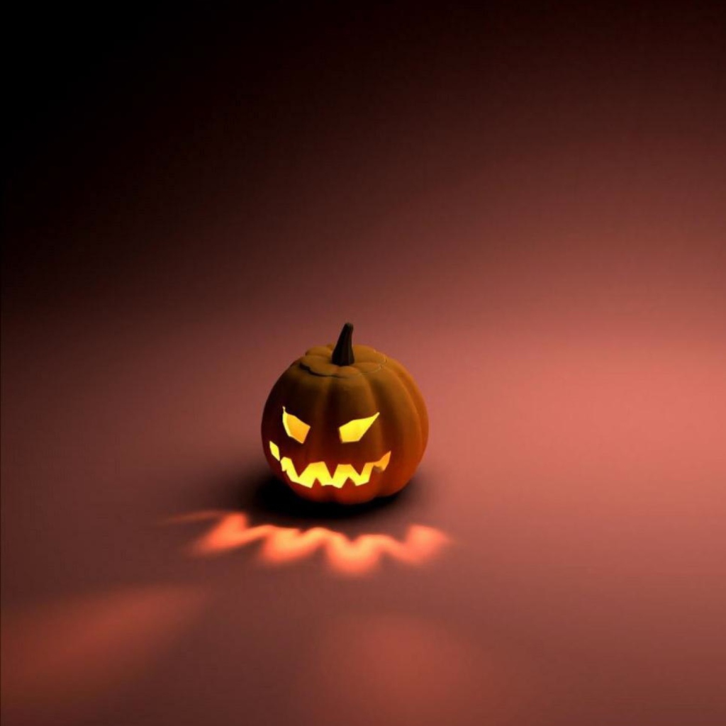 Halloween Pumpkin wallpaper 1024x1024