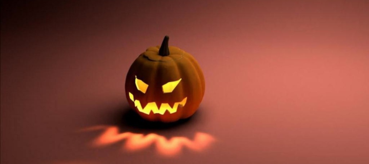 Das Halloween Pumpkin Wallpaper 720x320