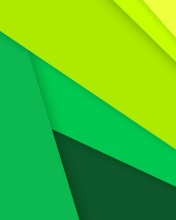 Das Green Materialdesign Wallpaper 176x220