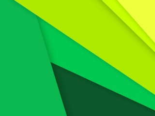 Green Materialdesign screenshot #1 320x240