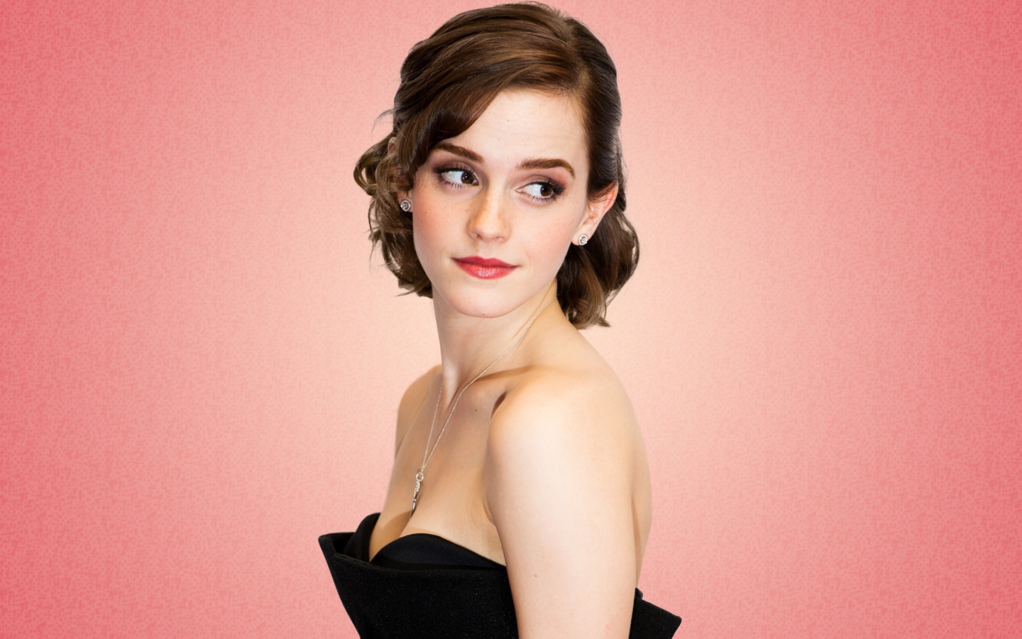 Das Emma Watson Lady Style Wallpaper 1440x900