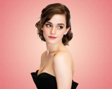 Das Emma Watson Lady Style Wallpaper 220x176