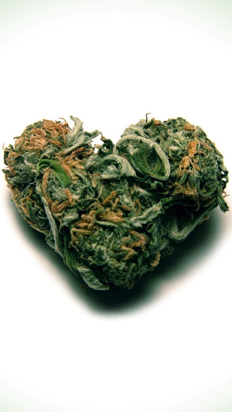 I Love Weed Marijuana wallpaper 750x1334