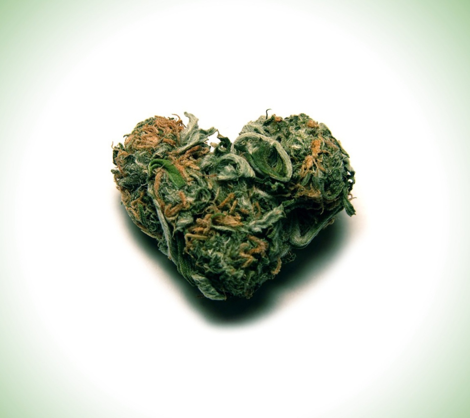 Fondo de pantalla I Love Weed Marijuana 960x854