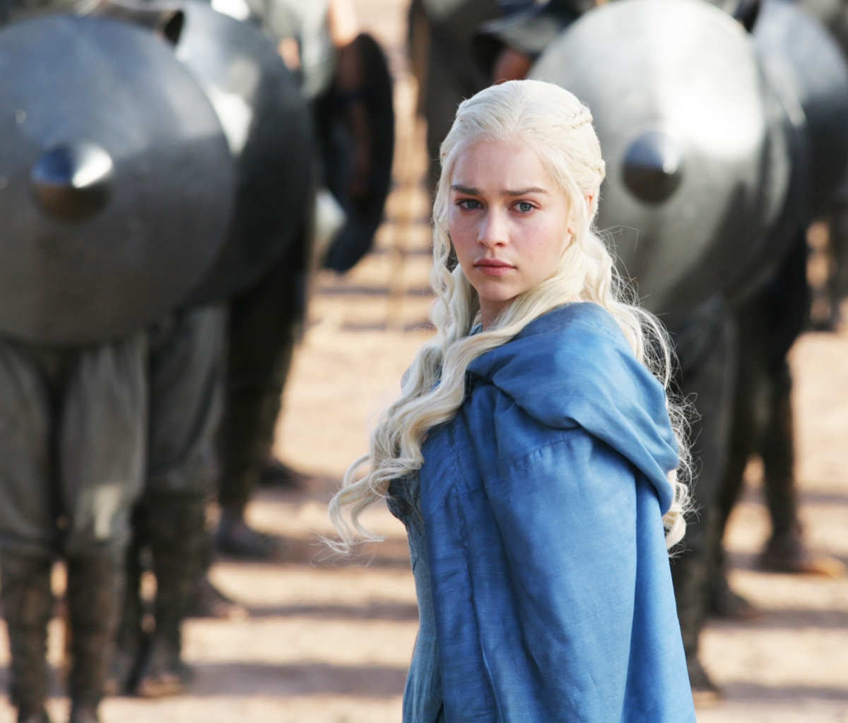 Screenshot №1 pro téma Emilia Clarke In Game Of Thrones 1200x1024