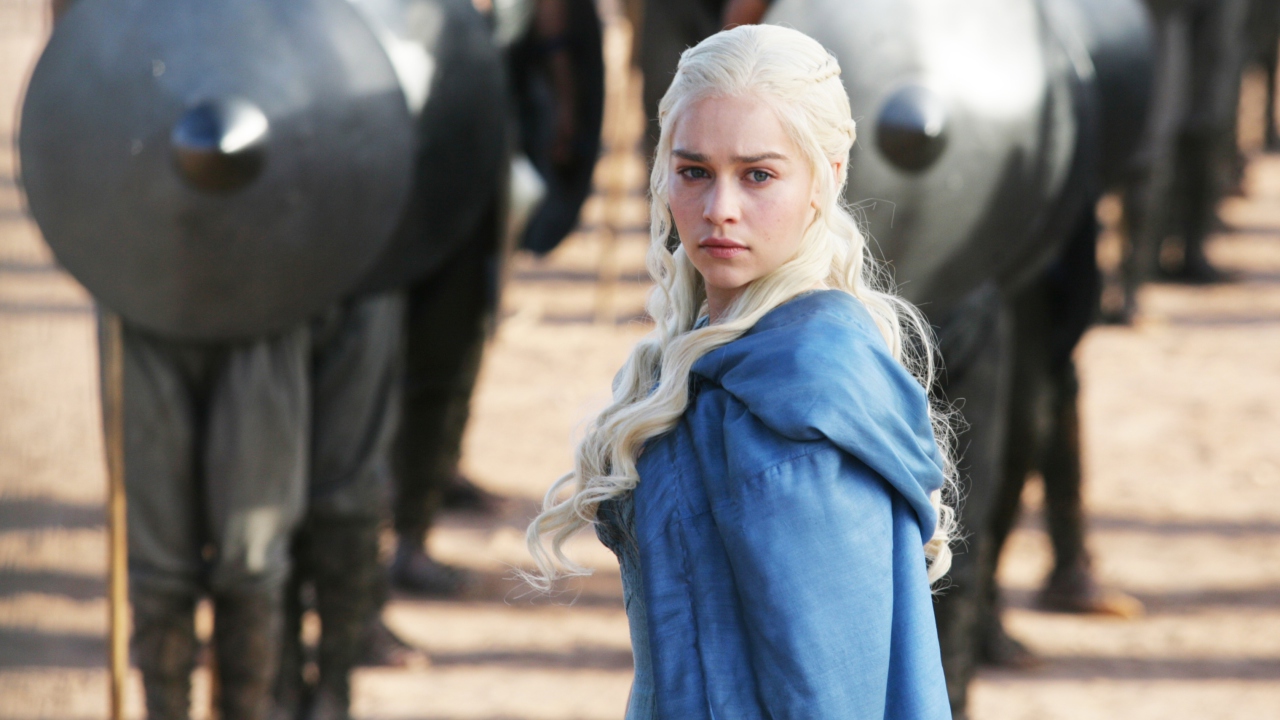 Обои Emilia Clarke In Game Of Thrones 1280x720