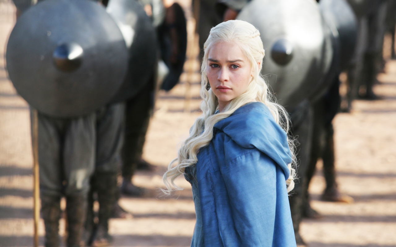 Sfondi Emilia Clarke In Game Of Thrones 1280x800