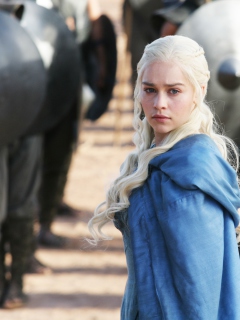 Emilia Clarke In Game Of Thrones screenshot #1 240x320