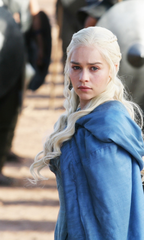 Sfondi Emilia Clarke In Game Of Thrones 480x800