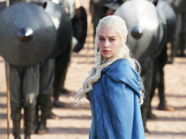 Обои Emilia Clarke In Game Of Thrones 640x480