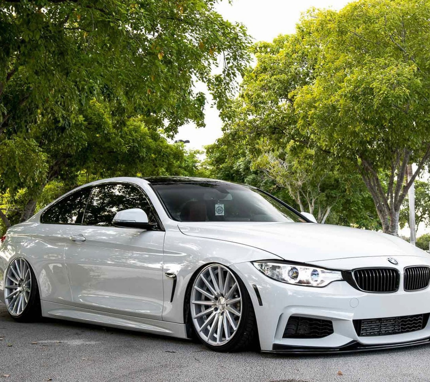 Screenshot №1 pro téma BMW 4 Series White 1440x1280