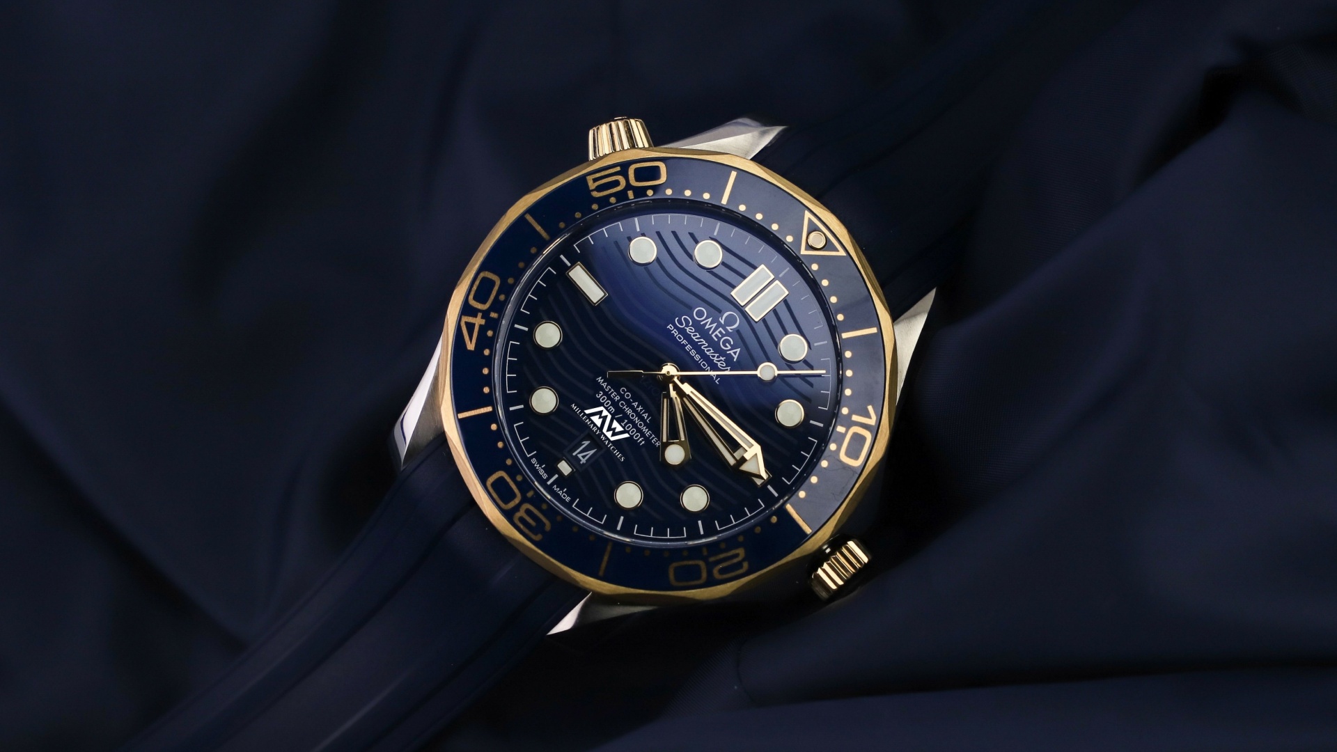 Sfondi Mens Omega Seamaster Watches 1920x1080