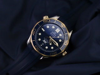 Das Mens Omega Seamaster Watches Wallpaper 320x240