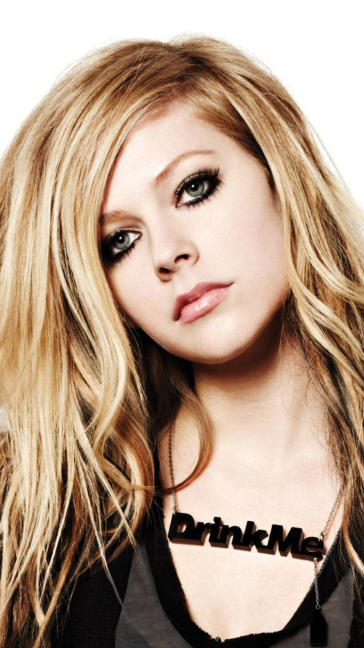 Fondo de pantalla Avril Lavigne 750x1334
