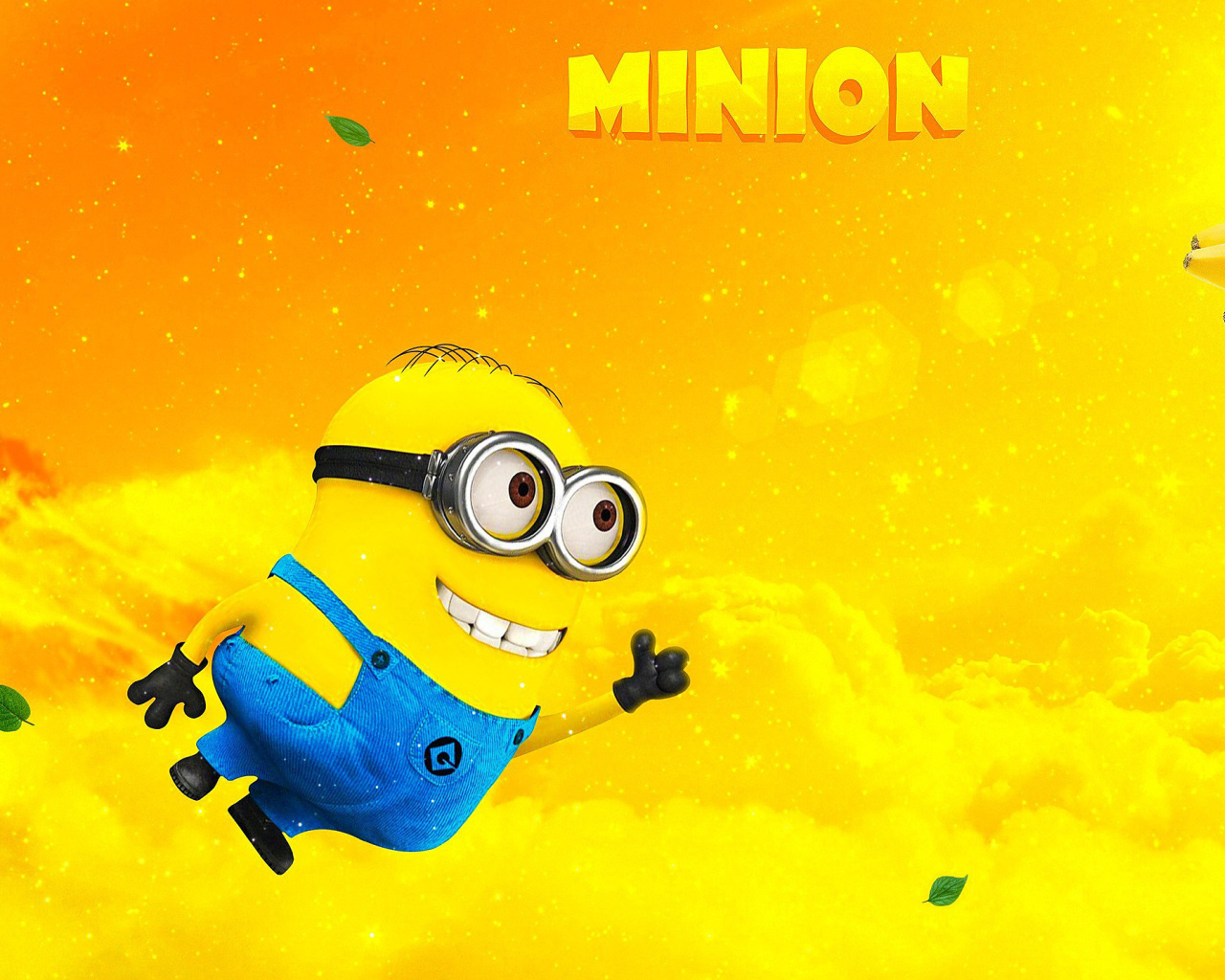 Fondo de pantalla Flying Minion 1280x1024