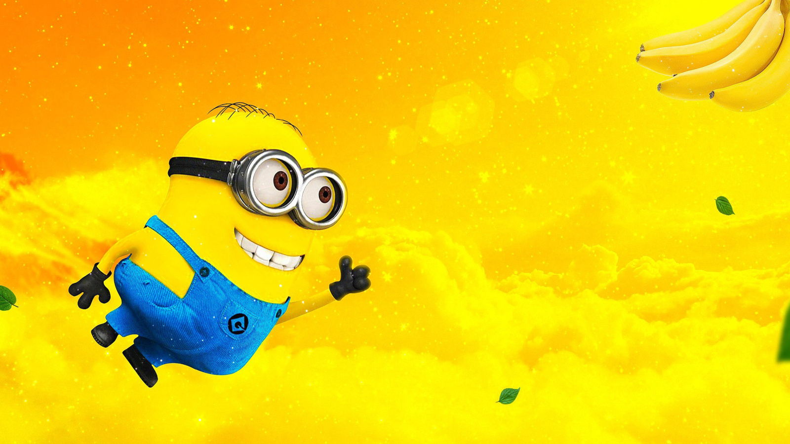 Обои Flying Minion 1600x900