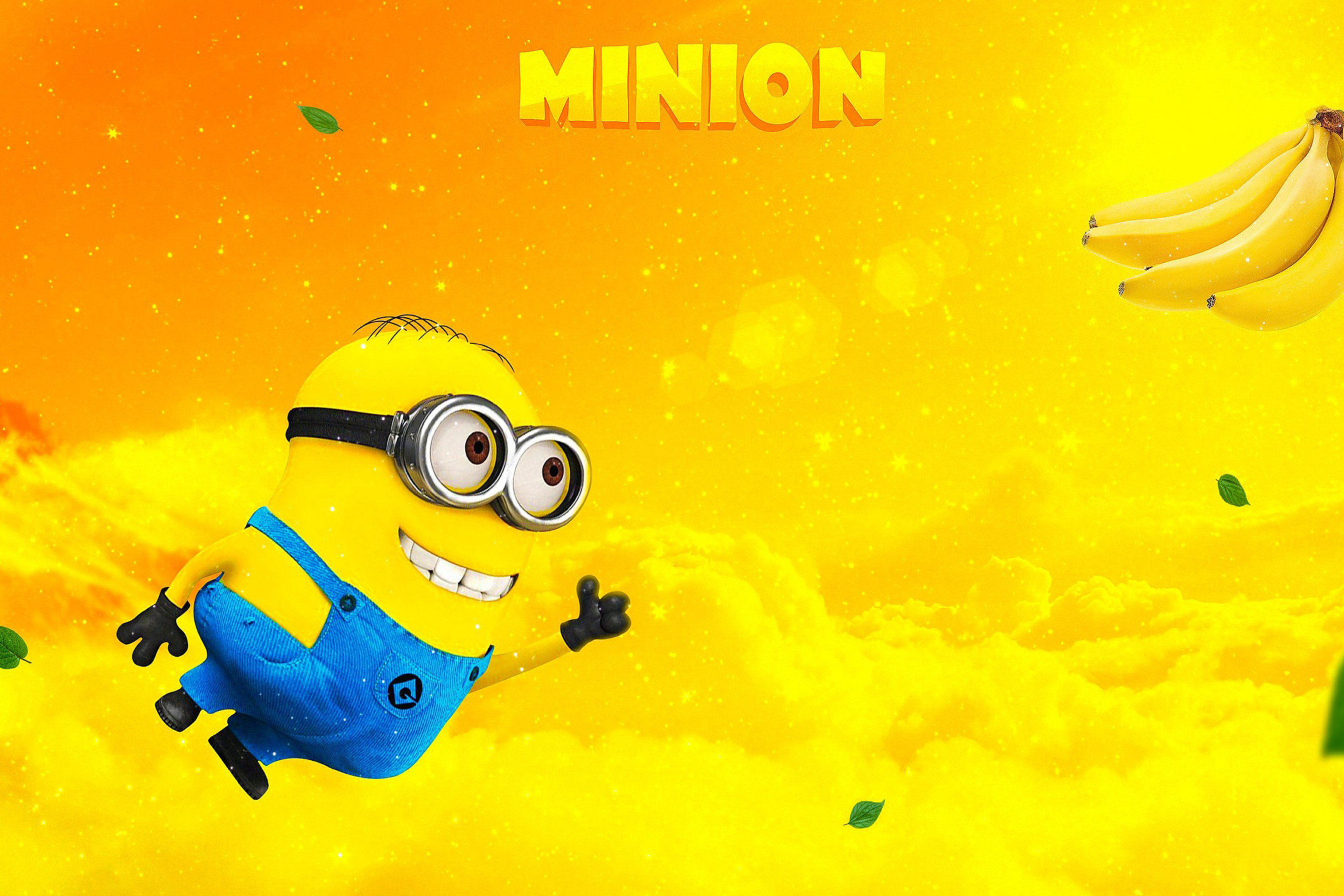 Flying Minion wallpaper 2880x1920