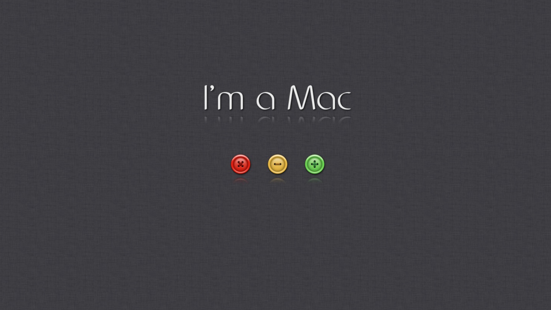 I'm A Mac wallpaper 1920x1080