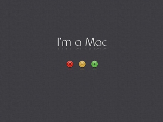 I'm A Mac wallpaper 320x240