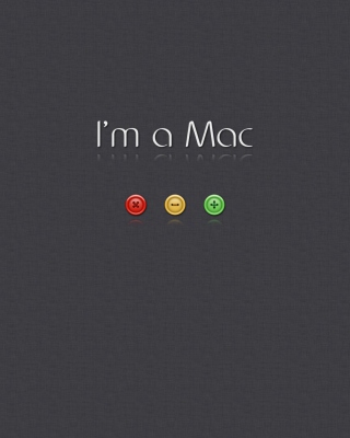 I'm A Mac - Obrázkek zdarma pro iPhone 6