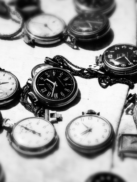 Vintage Pocket Watches wallpaper 480x640