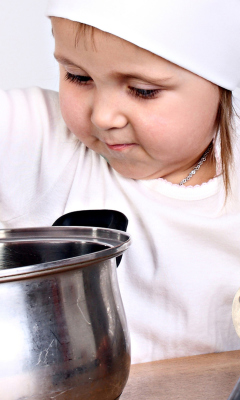 Young Chef wallpaper 240x400