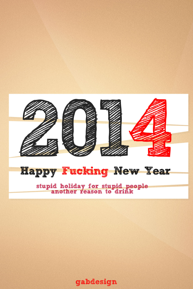 Fondo de pantalla Happy New Year 2014 Holiday 640x960