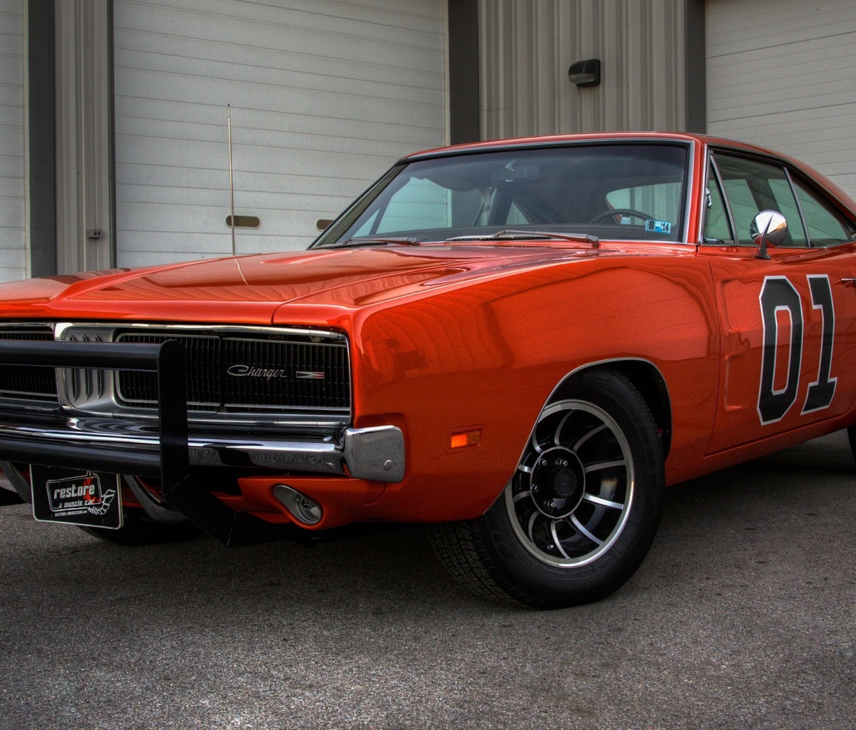 1969 Dodge Charger wallpaper 1200x1024
