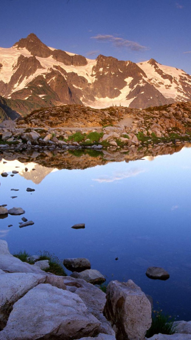 Mount Shuksan at Sunset - Washington wallpaper 640x1136