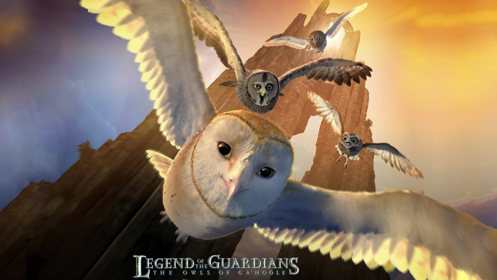 Das Legend of the Guardians: The Owls of Ga'Hoole Wallpaper 1600x900