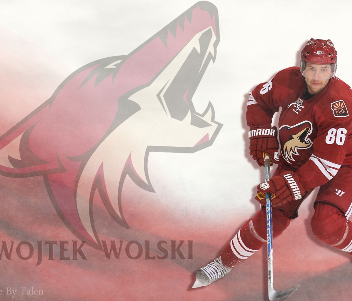 Sfondi Wojtek Wolski Phoenix Coyotes 1200x1024