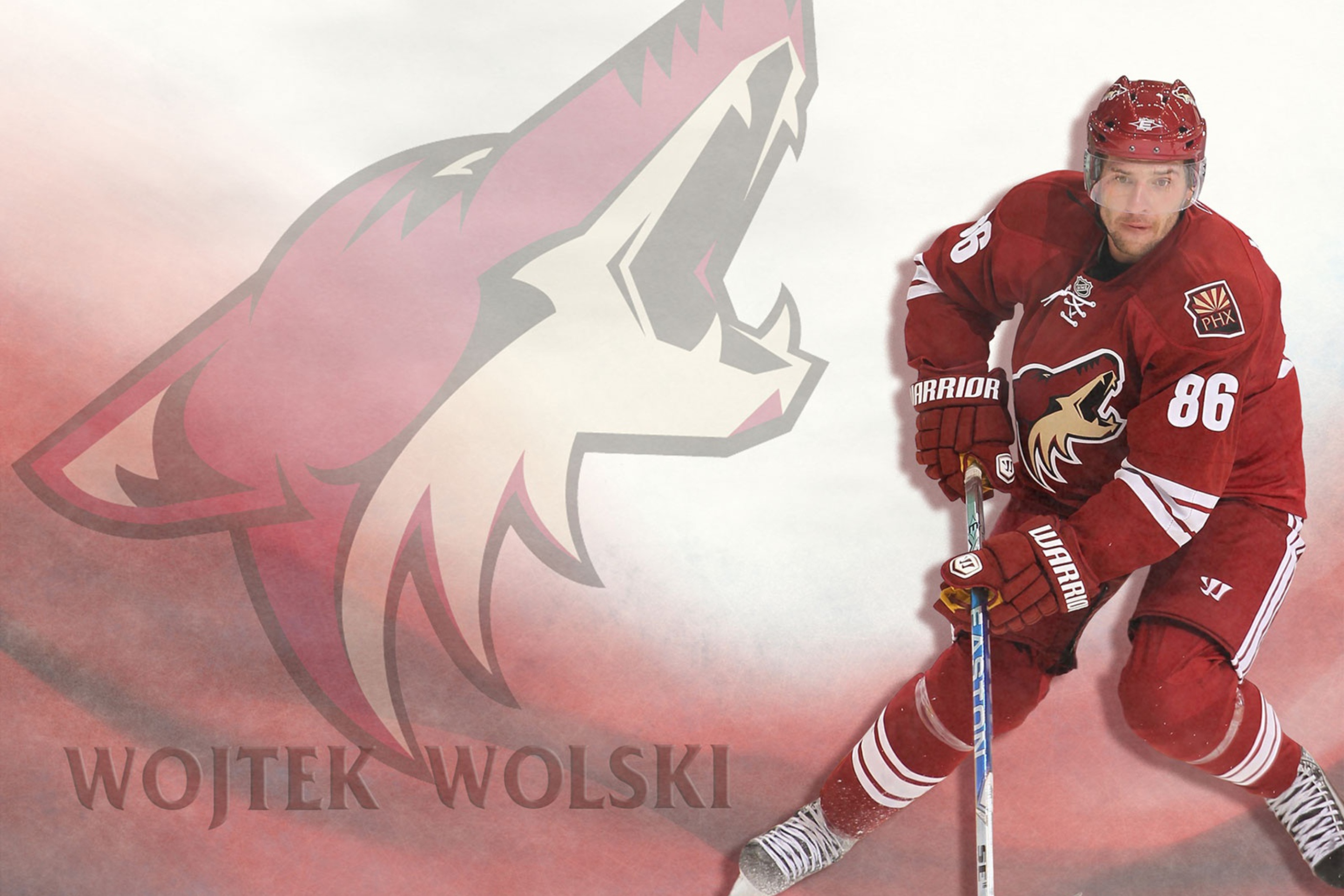 Das Wojtek Wolski Phoenix Coyotes Wallpaper 2880x1920