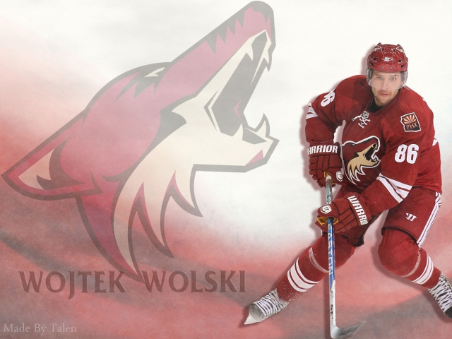 Wojtek Wolski Phoenix Coyotes screenshot #1 640x480