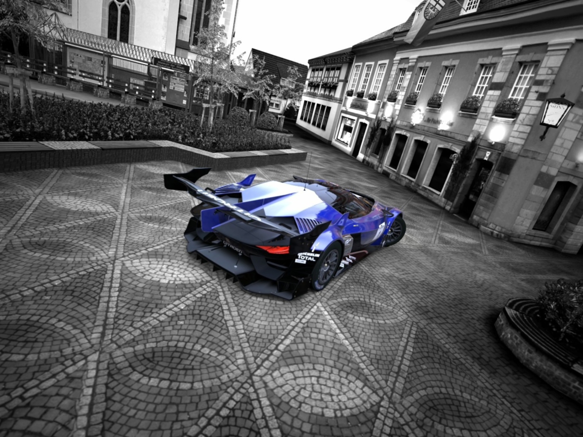 Screenshot №1 pro téma GT by Citroen Race Car 1152x864