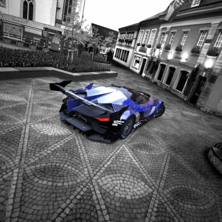 Kostenloses GT by Citroen Race Car Wallpaper für iPad Air