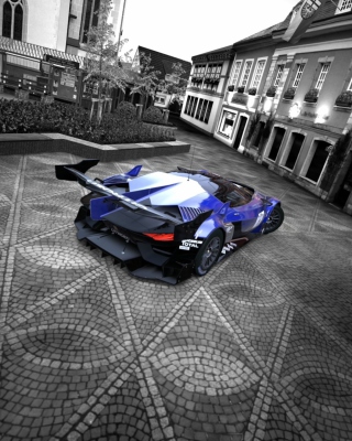 GT by Citroen Race Car - Obrázkek zdarma pro iPhone 4S