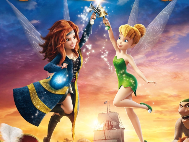 Das 2014 The Pirate Fairy Wallpaper 640x480
