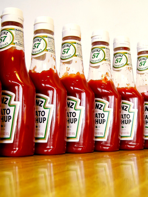 Heinz Ketchup wallpaper 480x640