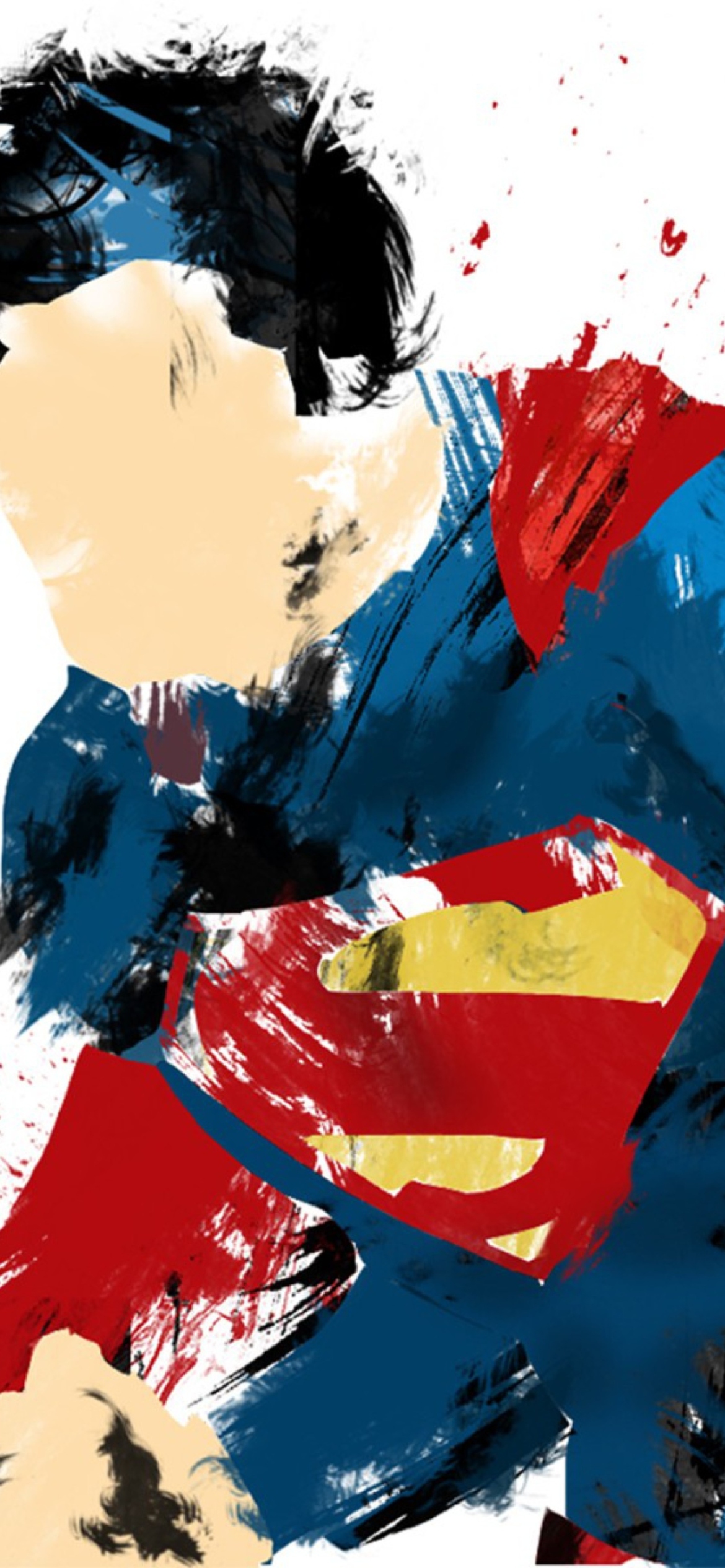 Das Superman Digital Art Wallpaper 1170x2532