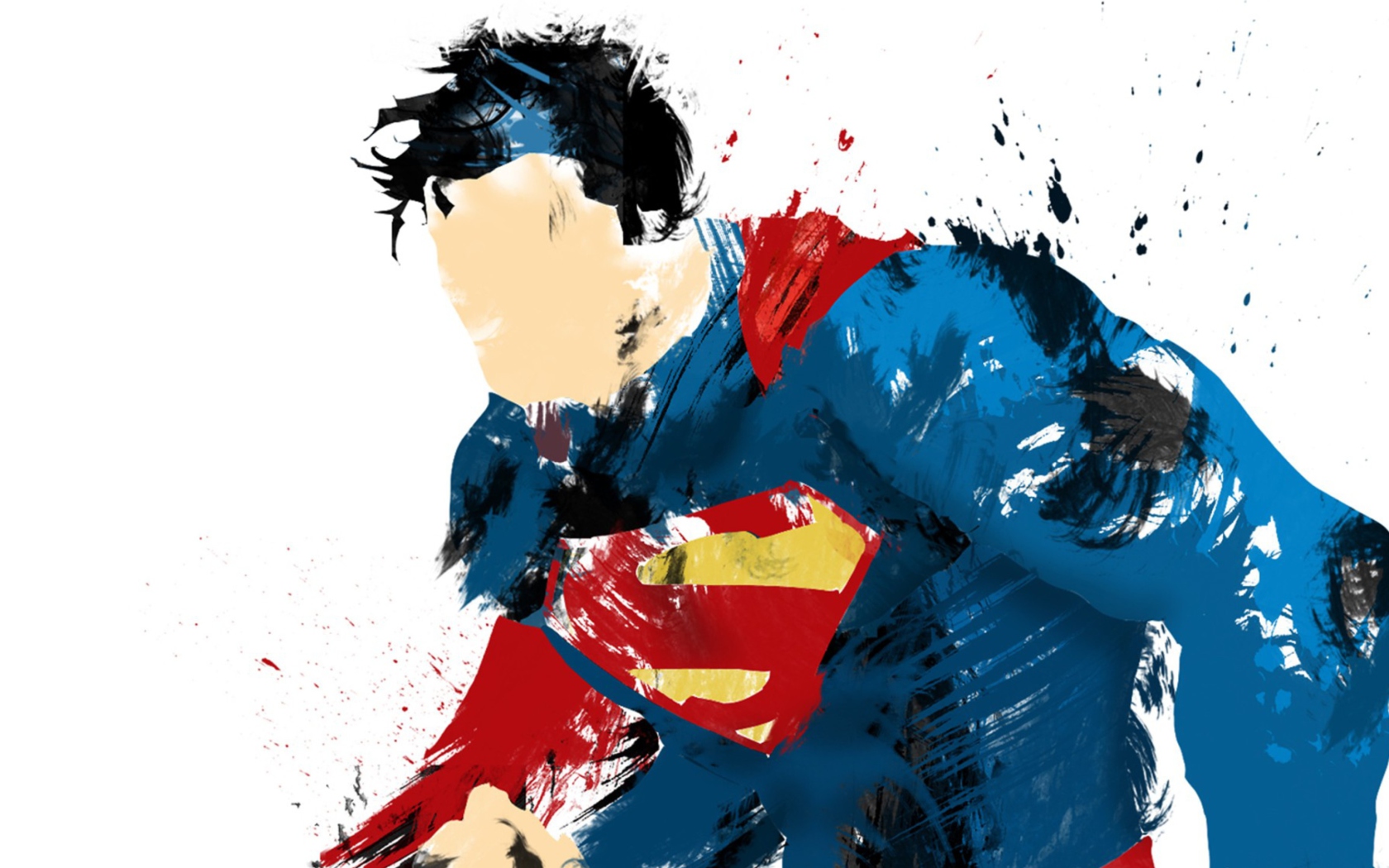 Das Superman Digital Art Wallpaper 1680x1050