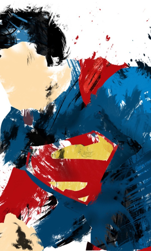 Superman Digital Art wallpaper 480x800