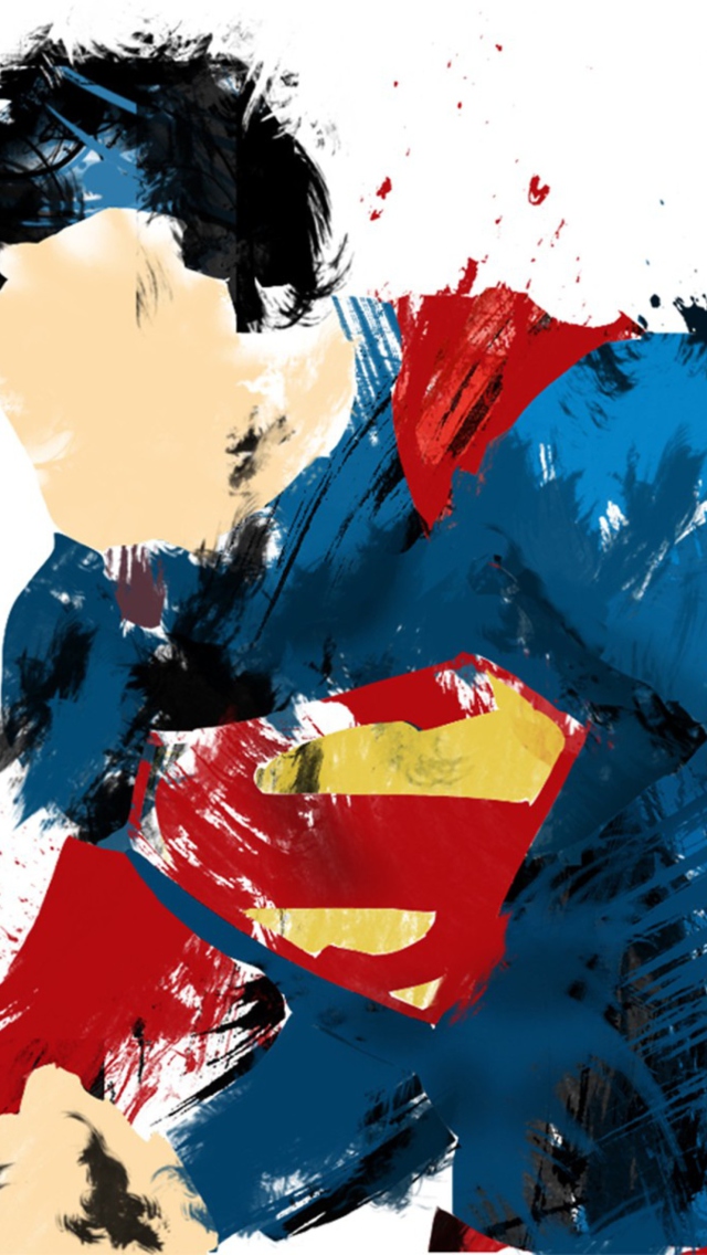 Screenshot №1 pro téma Superman Digital Art 640x1136