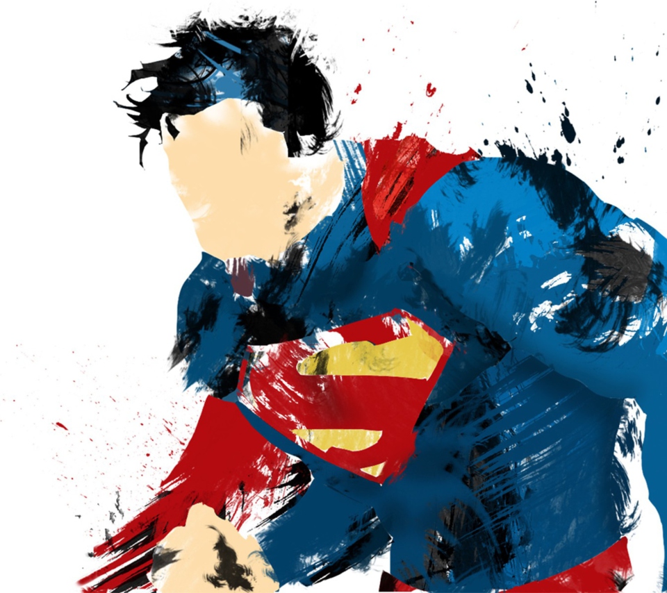 Das Superman Digital Art Wallpaper 960x854