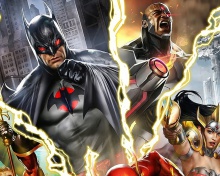 Fondo de pantalla Justice League: The Flashpoint Paradox 220x176