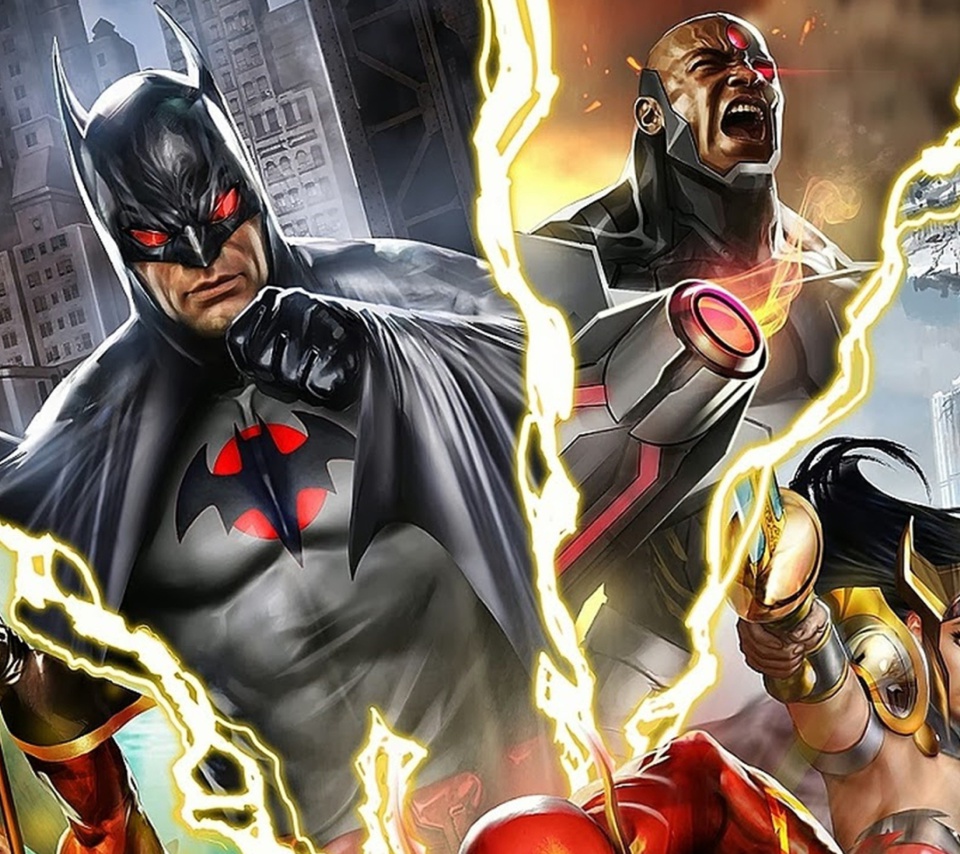 Fondo de pantalla Justice League: The Flashpoint Paradox 960x854