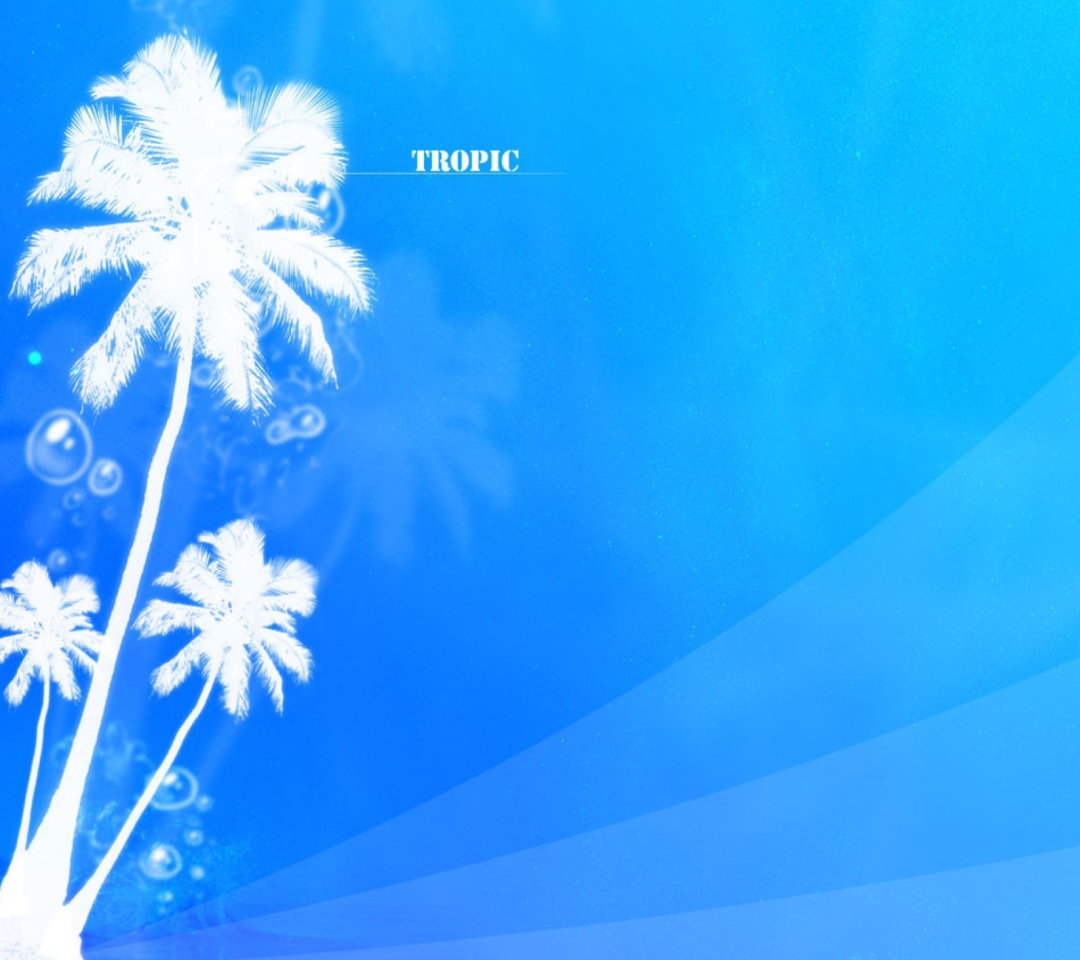 Обои Tropic Abstract 1080x960